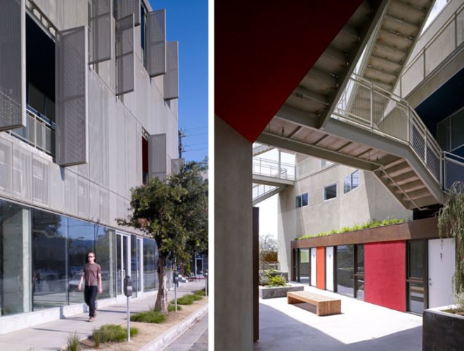 Cherokee Lofts, Pugh+Brooks, LEED Platinum, LEED, Hollywood, Southern California, Inhabitat LA, Inhabitat Los Angeles, Los Angeles, Green Architecture, Sustainable Architecture, Green Building, Sustainable Building