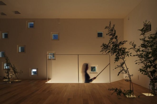 Takeshi Hosaka Architects, tiny house, contemporary Japanese home design,Japanese home addition, Japan eco design, skylights, building design for deaf, pixelated, green design, mini house, Japan green house, Tokyo green house, eco home, eco home design, green addition,