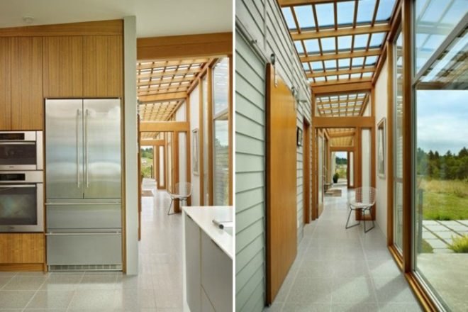 Roundy Residence, Miller Hull Partnership, green home, solar hot water, solar passive design
