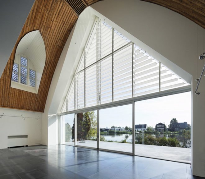 Ruud Visser, Water Tower Meerkerk, House in a Church, sustainable design, green design, green renovation, sustainable building, eco architecture, netherlands, ruud visser architects, ruud visser interview, green building, recycled materials, adaptive reuse
