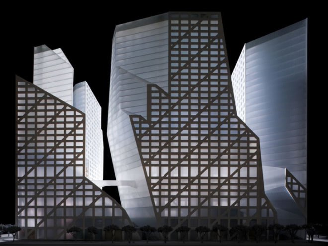 ground source heat pump,Rainwater catchment, public design,Chengdu green building, Steven Holl, China green building, China LEED Gold, China Mega project, Steve Holl China, Green building in China,
