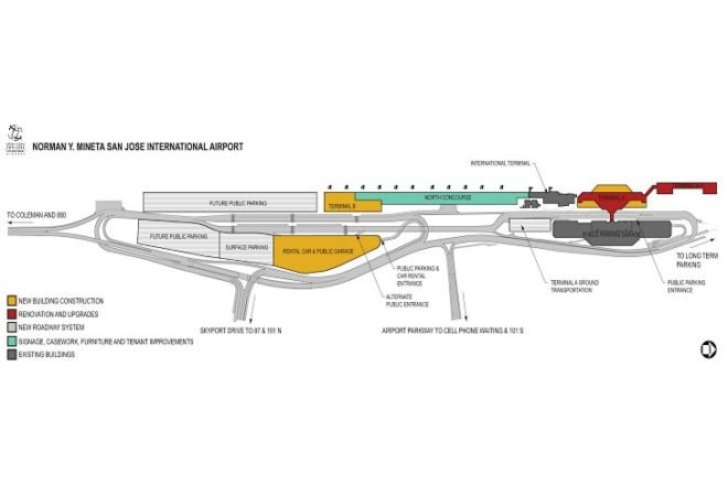 San Jose Terminal B, Fentress Architects, airport, green renovation, san jose, leed silver, energy efficient design