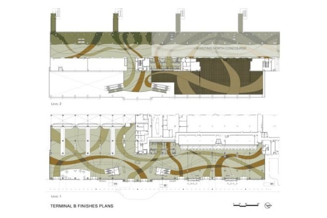 San Jose Terminal B, Fentress Architects, airport, green renovation, san jose, leed silver, energy efficient design