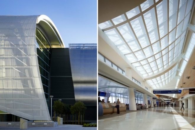 San Jose Terminal B, Fentress Architects, airport, green renovation, san jose, leed silver, energy efficient design