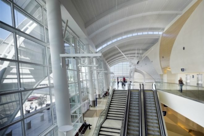San Jose Terminal B, Fentress Architects, airport, green renovation, san jose, leed silver, energy efficient design