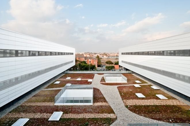 Sant Joan Hospital de Reus, Mario Corea Arquitectura, spain, hospital, green roof, daylighting