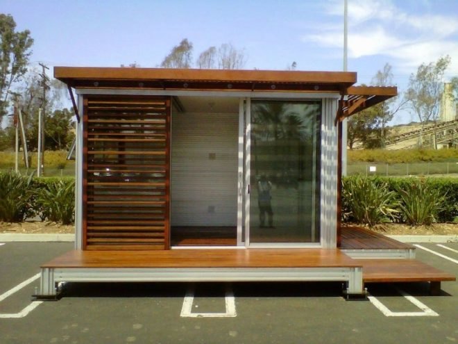 Satellite Office, KitHAUS, prefab office, mobile office, shea homes, san diego