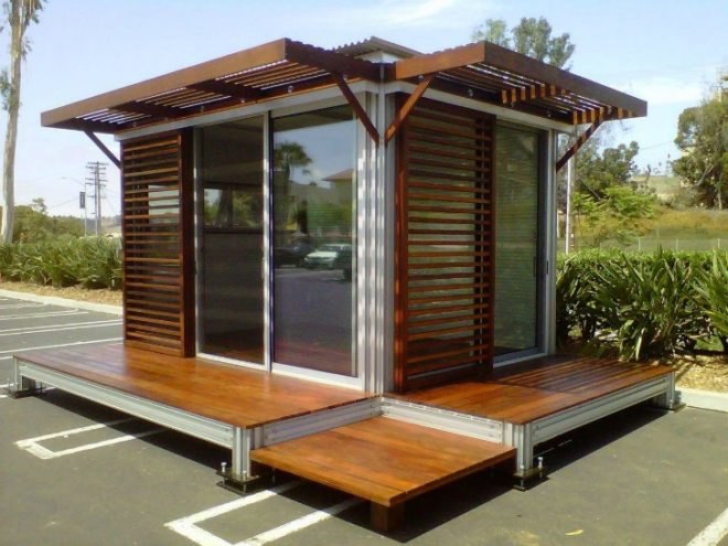 Satellite Office, KitHAUS, prefab office, mobile office, shea homes, san diego