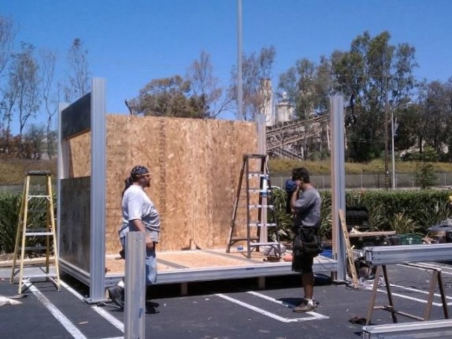 Satellite Office, KitHAUS, prefab office, mobile office, shea homes, san diego