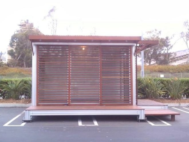 Satellite Office, KitHAUS, prefab office, mobile office, shea homes, san diego