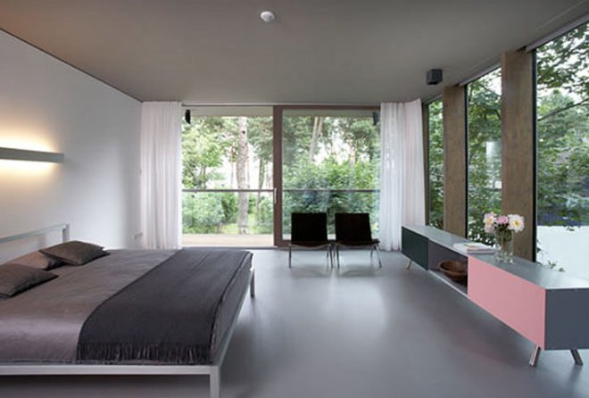 green design, eco design, sustainable design, green roof, Minimumhouse, Scheidt Kasprusch, forest retreat, Berlin