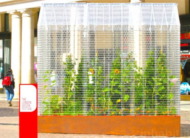 TaflineLondon2011, green design, sustainable design, eco-design, LEGO greenhouse, sebastian bergne, covent square, london, sustainable development, urban development, fruit and vegetable market, organic vegetables