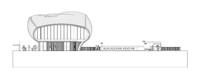Slough Bus Station, bus station, Slough, UK, BBlur Architecture, public transportation