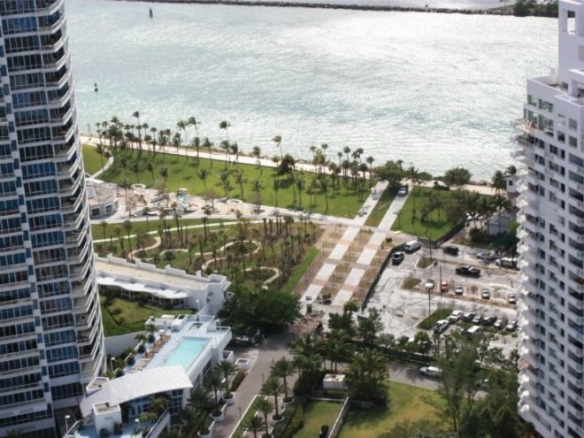 South Pointe Park, Hargreaves Associates, urban green space, hurricane resistant, park, south beach, florida