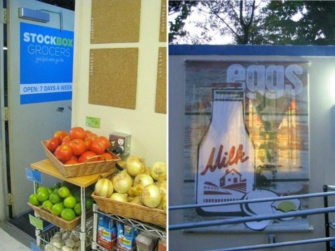 Stockbox Grocers, Prototype, seattle, urban desert, shipping containers, pop up market