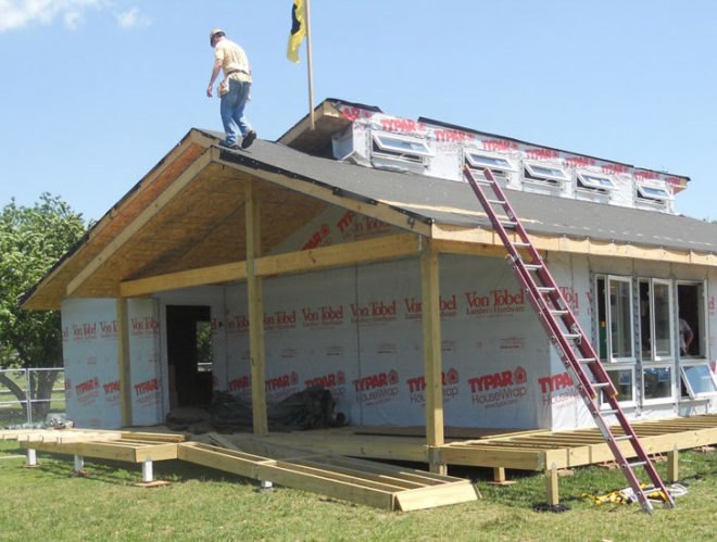 Green Building, Indiana green building, Indiana zero energy house, INhome, LEED platinum, net-zero house, Purdue solar, Purdue solar Decathlon house, Purdue University zero energy home, US Department of Energy Solar Decathlon