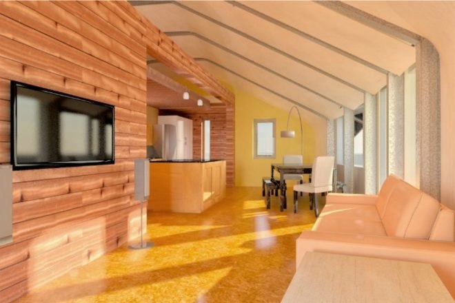 Technological Residence Traditional Living, Solar Decathlon 2011, Team Canada, university of calgary, solar house, tipi, modular house