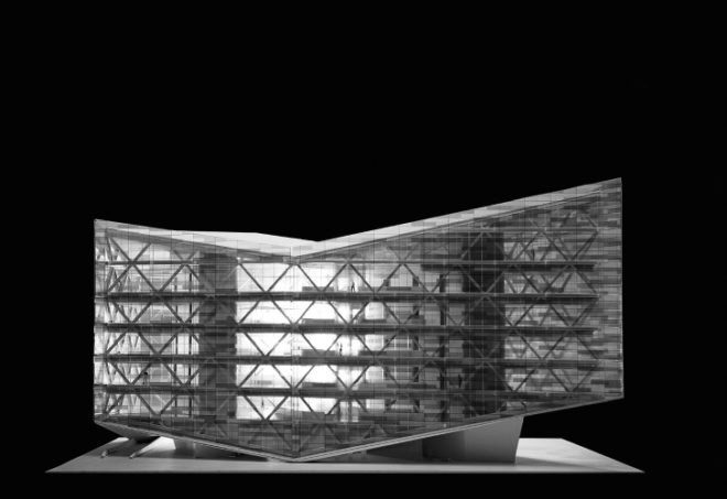 The Crystal, Schmidt Hammer Lassen, crystalline facade, energy efficient design, copenhagen, eco office