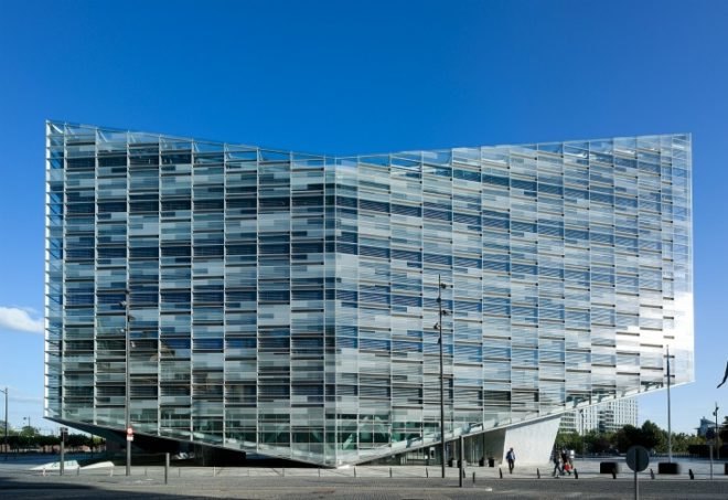 The Crystal, Schmidt Hammer Lassen, crystalline facade, energy efficient design, copenhagen, eco office