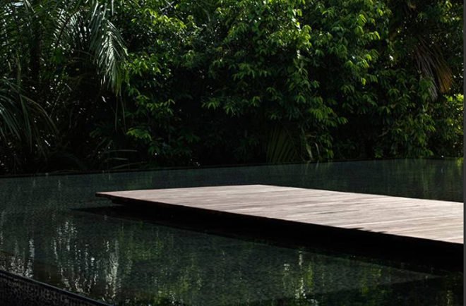 Water-cooled house, Wallflower ARchitecture + Design, oculus, second storey pond, Singapore, natural cooling system, green design, eco design, sustainable design