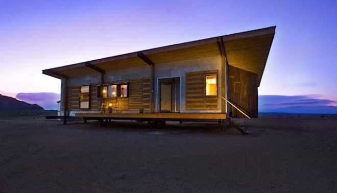 rammed earth, clay, passive design, solar water heater, solar panels, southern exposure, solar gain, glazing, Design Build Bluff, Utah, Navajo, Suzie Whitehorse, natural cooling, natural ventilation