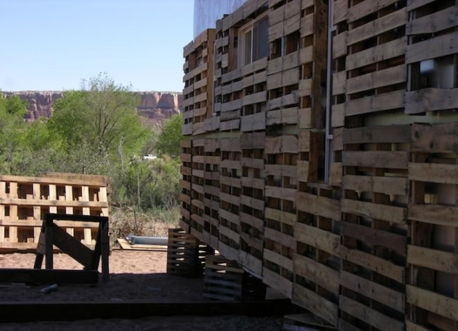 rammed earth, clay, passive design, solar water heater, solar panels, southern exposure, solar gain, glazing, Design Build Bluff, Utah, Navajo, Suzie Whitehorse, natural cooling, natural ventilation