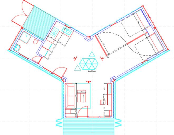 solar decathlon Team China, 2011 solar decathlon, Tonji University solar decathlon, green home, container house, china container house, Solar array shading, eco house, Y Container, Phase change walls, Vacuum insulated panels, solar hot water,
