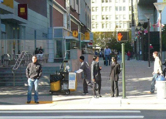 Green design, Urban Planning, Parklet, Public Space, Conceptual Art, San Francisco, Conger Moss Guillard, Yerba Buena Center, Street Life