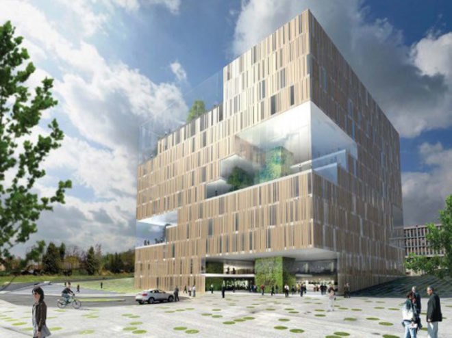 architecture, sustainable building, green design, eco design, sustainable design, oslo, okern, a-lab, eco-cube, green office buildings, green architecture