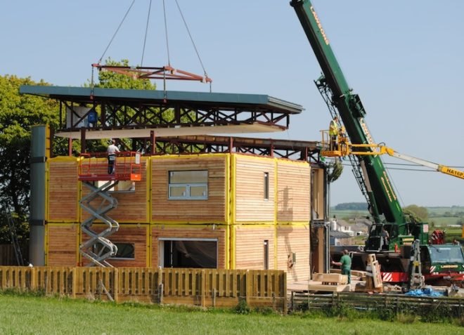 prefab, solar panels, energy efficiency, Alan Dawson, Adaptahaus, sustainably sourced timber, UK, green design, sustainable design, eco-design