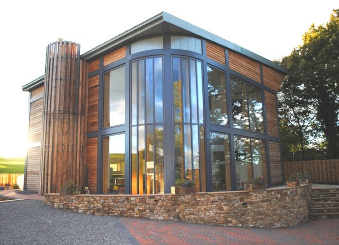 prefab, solar panels, energy efficiency, Alan Dawson, Adaptahaus, sustainably sourced timber, UK, green design, sustainable design, eco-design