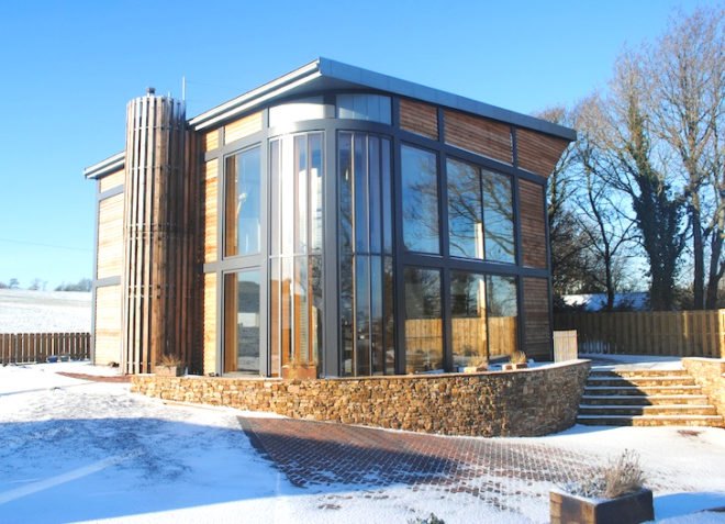 prefab, solar panels, energy efficiency, Alan Dawson, Adaptahaus, sustainably sourced timber, UK, green design, sustainable design, eco-design