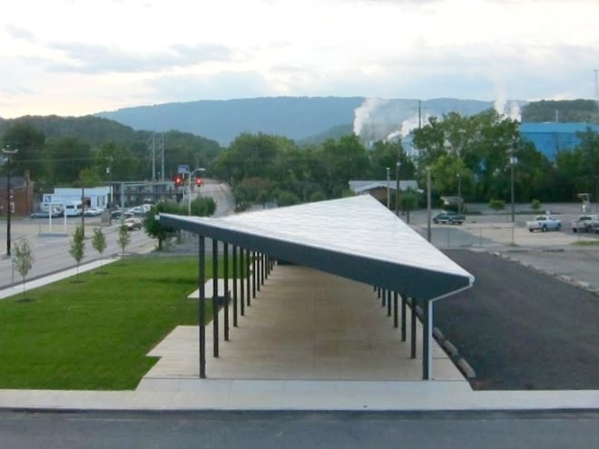 covington farmers market, design/buildLAB, VA Tech, student project, farmers market, pavilion
