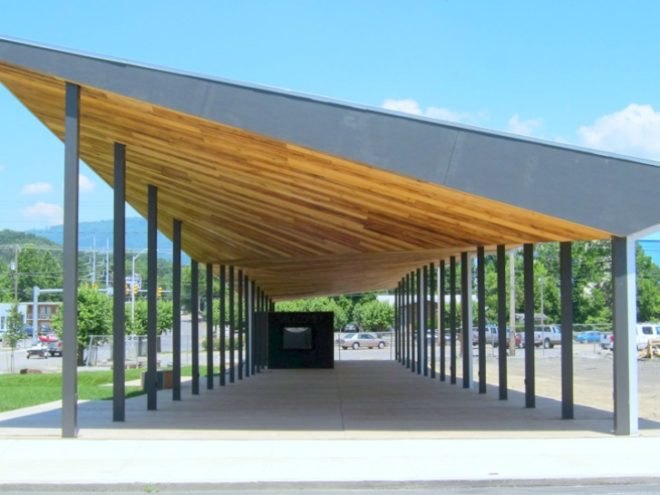 covington farmers market, design/buildLAB, VA Tech, student project, farmers market, pavilion
