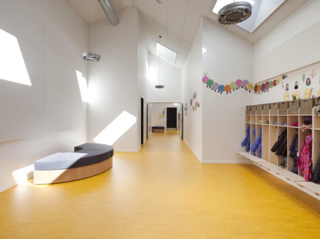 christensen and co, denmark, sunhouse, green design, eco design, sustainable design, green architecture, sustainable architecture, solar panels, sustainable nursery, nursery