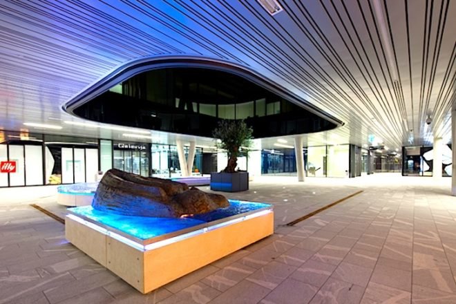 Crystal Palace, Slovenia, green building, sustainable building, eco-building, green roof, eco-design, solar panels, heat recovery, passive design, hydropower, green design, sustainable design,