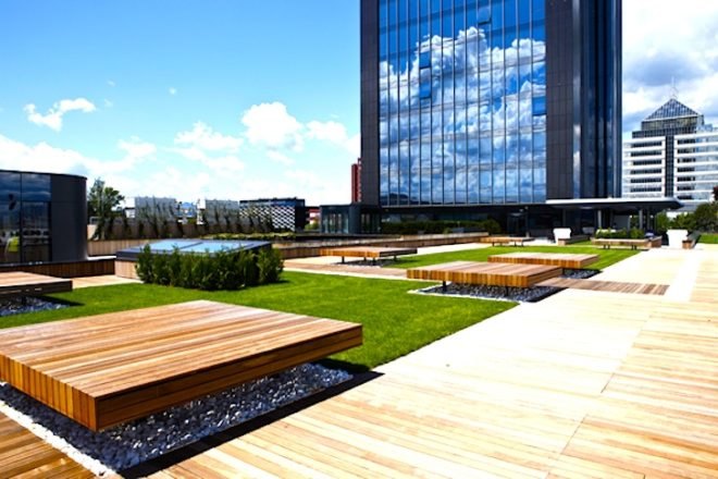 Crystal Palace, Slovenia, green building, sustainable building, eco-building, green roof, eco-design, solar panels, heat recovery, passive design, hydropower, green design, sustainable design,