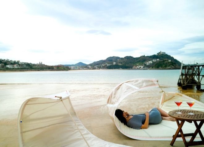 eco-design, green design, sustainable design, sails, adaptive reuse, repurposed, canvas, bespoke furniture, green materials, Dvelas, Spain, Living Sails, furniture,