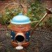steam punk birdhouse, antique birdhouse, birdhouses, recycled birdhouses, eco birdhouses, green birdhouses, recycled materials, upcycling, brian carlise, paper gadget, gadget sponge, brian Carlisle