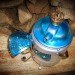 steam punk birdhouse, antique birdhouse, birdhouses, recycled birdhouses, eco birdhouses, green birdhouses, recycled materials, upcycling, brian carlise, paper gadget, gadget sponge, brian Carlisle