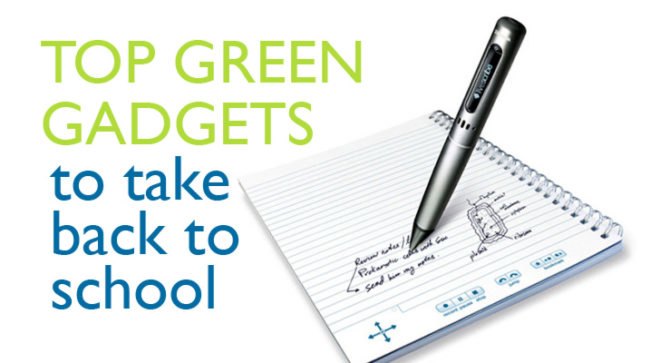 green gadgets for back to school, green technology, greener gadgets, sustainable design, green design, eco gadgets, green products, green computer, back to school buying guide, clean technology