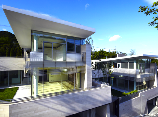 Korea, Seoul, Joel Sanders Architect, Haeahn Architecture, green roof, daylighting, solar gain, green design, eco-design, sustainable design, changing seasons