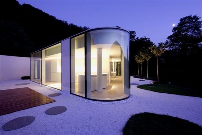 lake Como, Lake Lugano, JM Architects, underground homes, underground architecture, lake architecture, italian architecture, hillside architecture, italian villas, green architecture, geothermal power, green roof, lowe windows