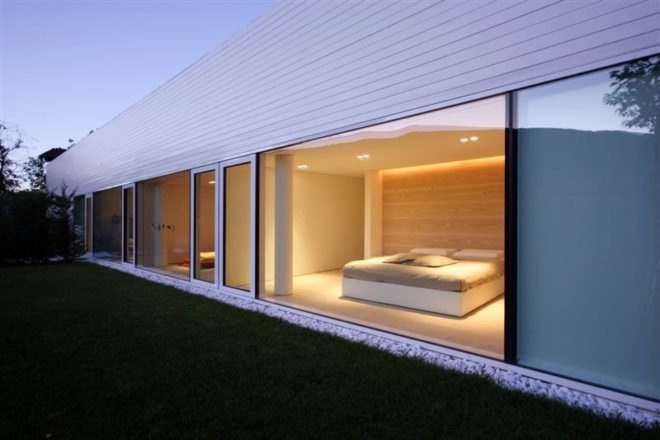 lake Como, Lake Lugano, JM Architects, underground homes, underground architecture, lake architecture, italian architecture, hillside architecture, italian villas, green architecture, geothermal power, green roof, lowe windows