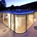 lake Como, Lake Lugano, JM Architects, underground homes, underground architecture, lake architecture, italian architecture, hillside architecture, italian villas, green architecture, geothermal power, green roof, lowe windows