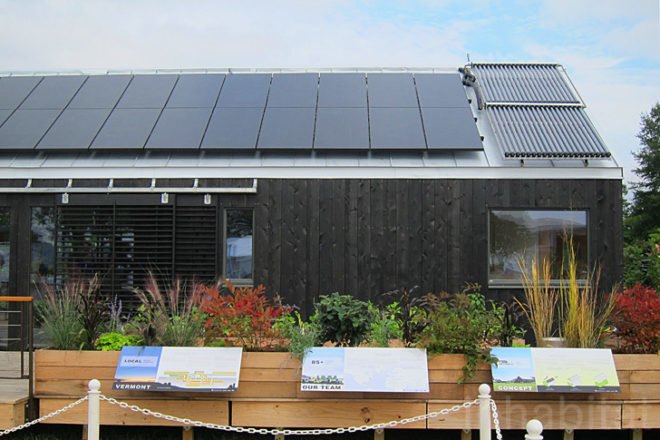 middlebury college, solar decathlon, 2011 solar decathlon, self-reliance house, middlebury college self-reliance, solar power, local materials, vermont materials, middlebury college solar decathlon, self reliance solar decathlon, solar power home