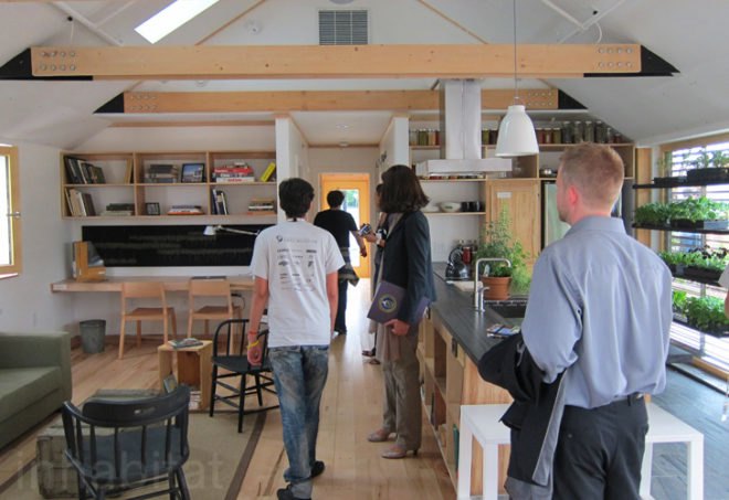 middlebury college, solar decathlon, 2011 solar decathlon, self-reliance house, middlebury college self-reliance, solar power, local materials, vermont materials, middlebury college solar decathlon, self reliance solar decathlon, solar power home