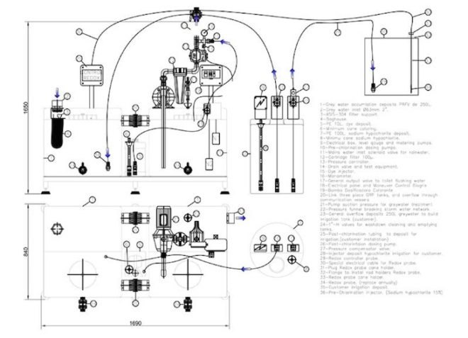 Eco-House, Luis de Garrido, green design, sustainable design, eco-design, Turkey, geothermal, photovoltaic energy, rainwater harvest, energy efficiency, solar gain, natural heating, natural lighting, natural ventilation, tilted louvers, biological wastewater treatment, off-grid, self-sufficient