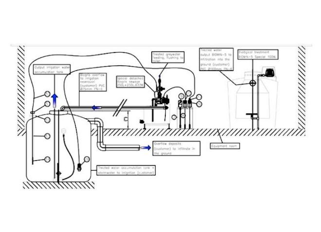 Eco-House, Luis de Garrido, green design, sustainable design, eco-design, Turkey, geothermal, photovoltaic energy, rainwater harvest, energy efficiency, solar gain, natural heating, natural lighting, natural ventilation, tilted louvers, biological wastewater treatment, off-grid, self-sufficient