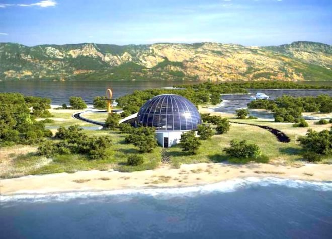 Eco-House, Luis de Garrido, green design, sustainable design, eco-design, Turkey, geothermal, photovoltaic energy, rainwater harvest, energy efficiency, solar gain, natural heating, natural lighting, natural ventilation, tilted louvers, biological wastewater treatment, off-grid, self-sufficient